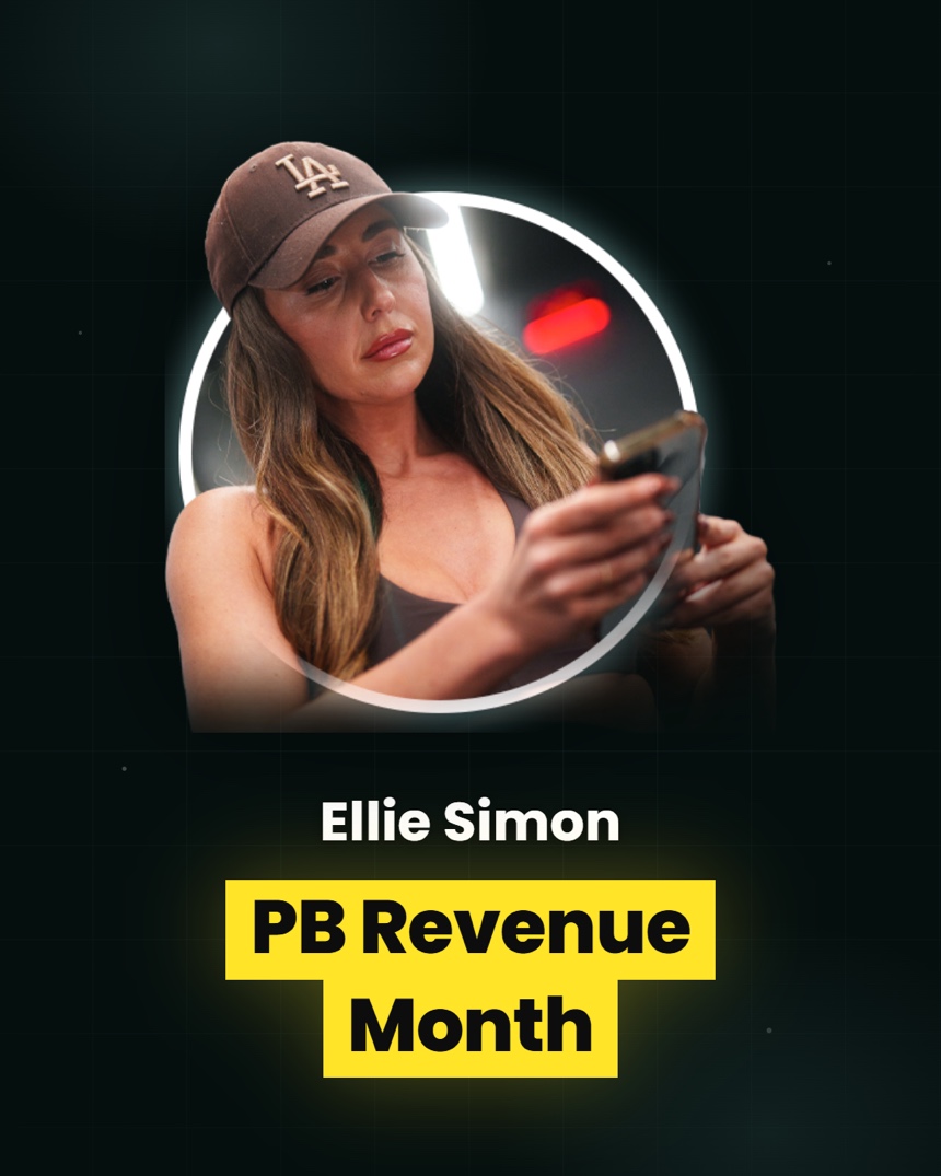Ellie Simon: personal best revenue month