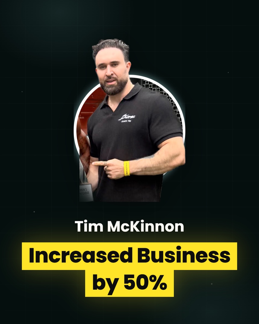Tim Mckinnon: increased business by 50 percent