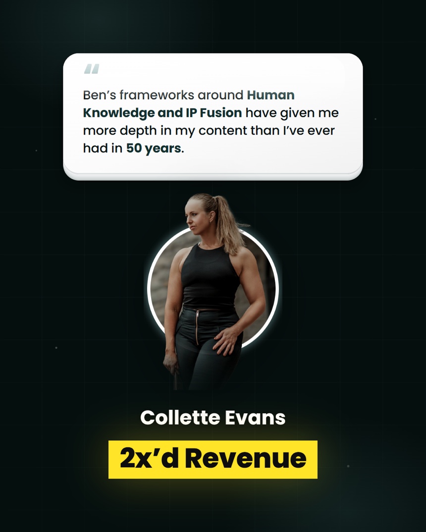 Collette Evans: doubled revenue